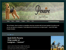 Tablet Screenshot of penaire.com